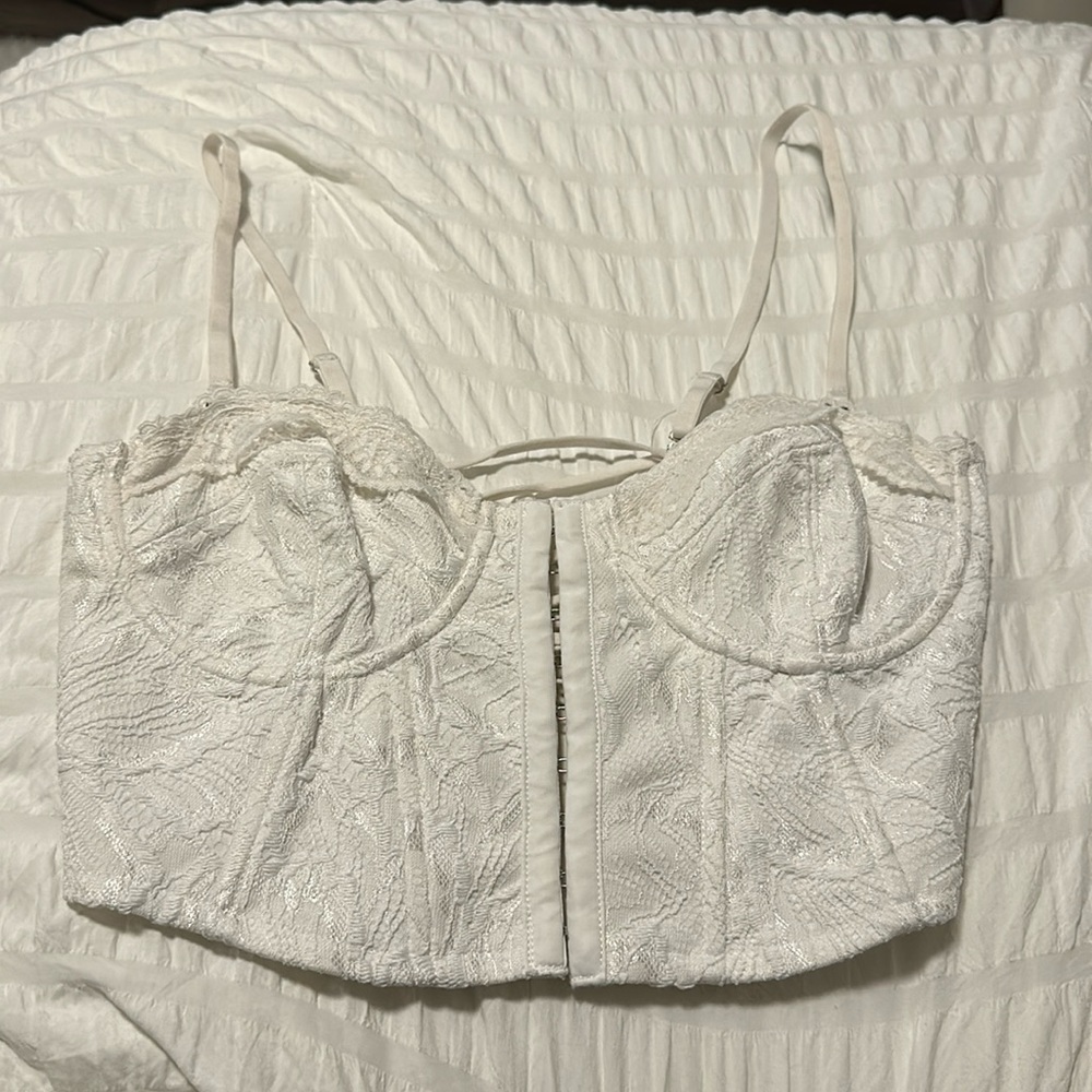Adika white corset